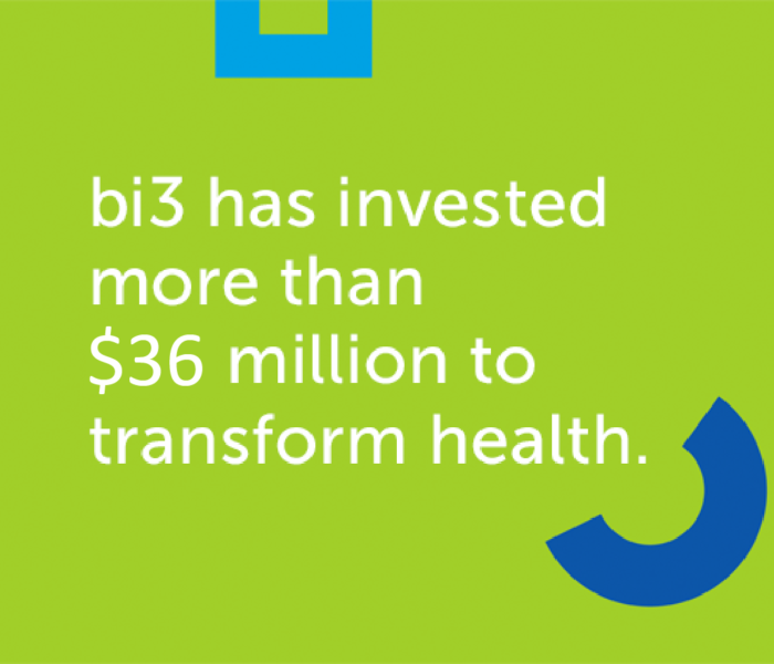 bi3 has invested more than $36 million to transform health in Greater Cincinnati.